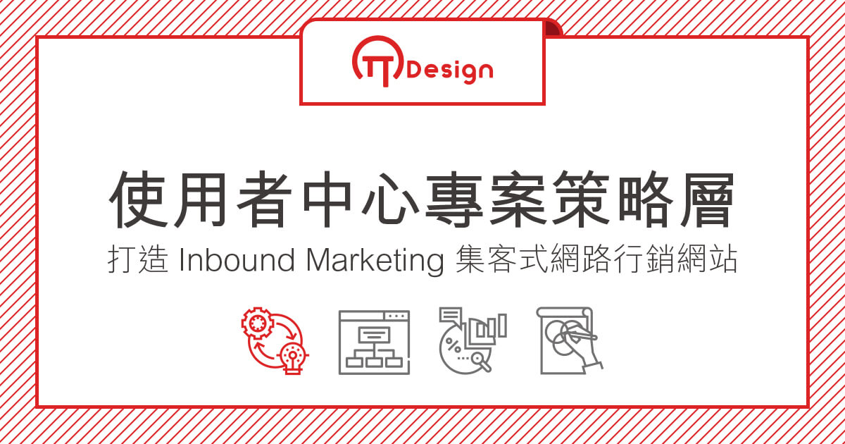 使用者中心專案打造 Inbound Marketing 集客式網路行銷網站策略